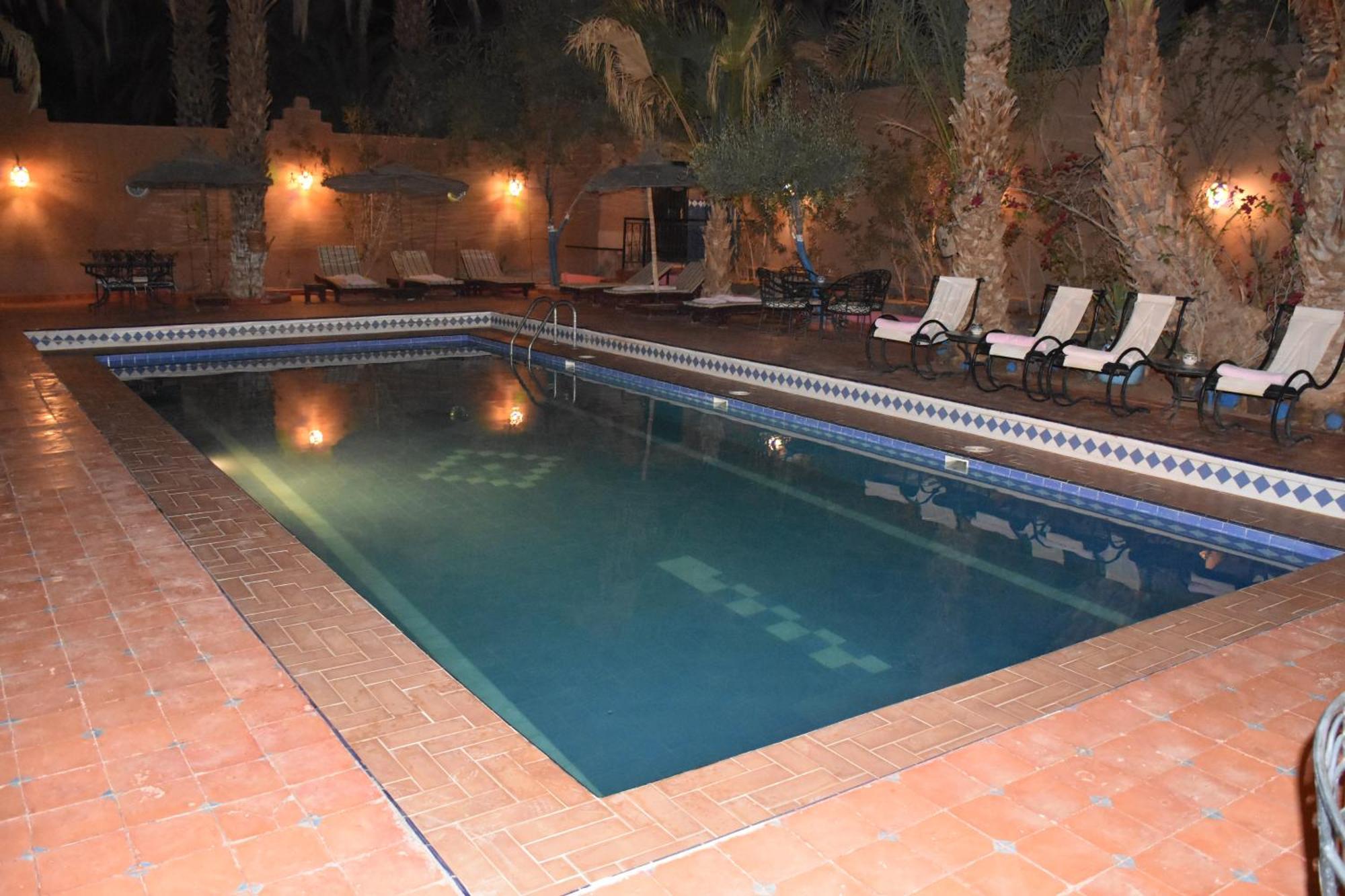 Riad Le Petit Jardin Загора Экстерьер фото