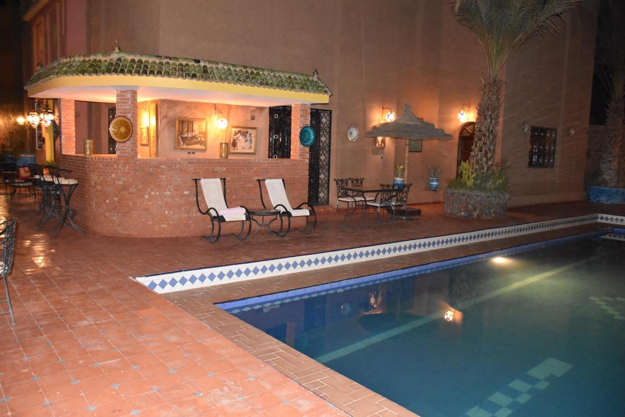 Riad Le Petit Jardin Загора Экстерьер фото