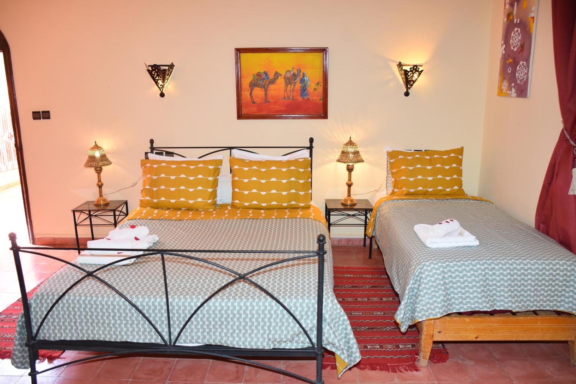 Riad Le Petit Jardin Загора Экстерьер фото