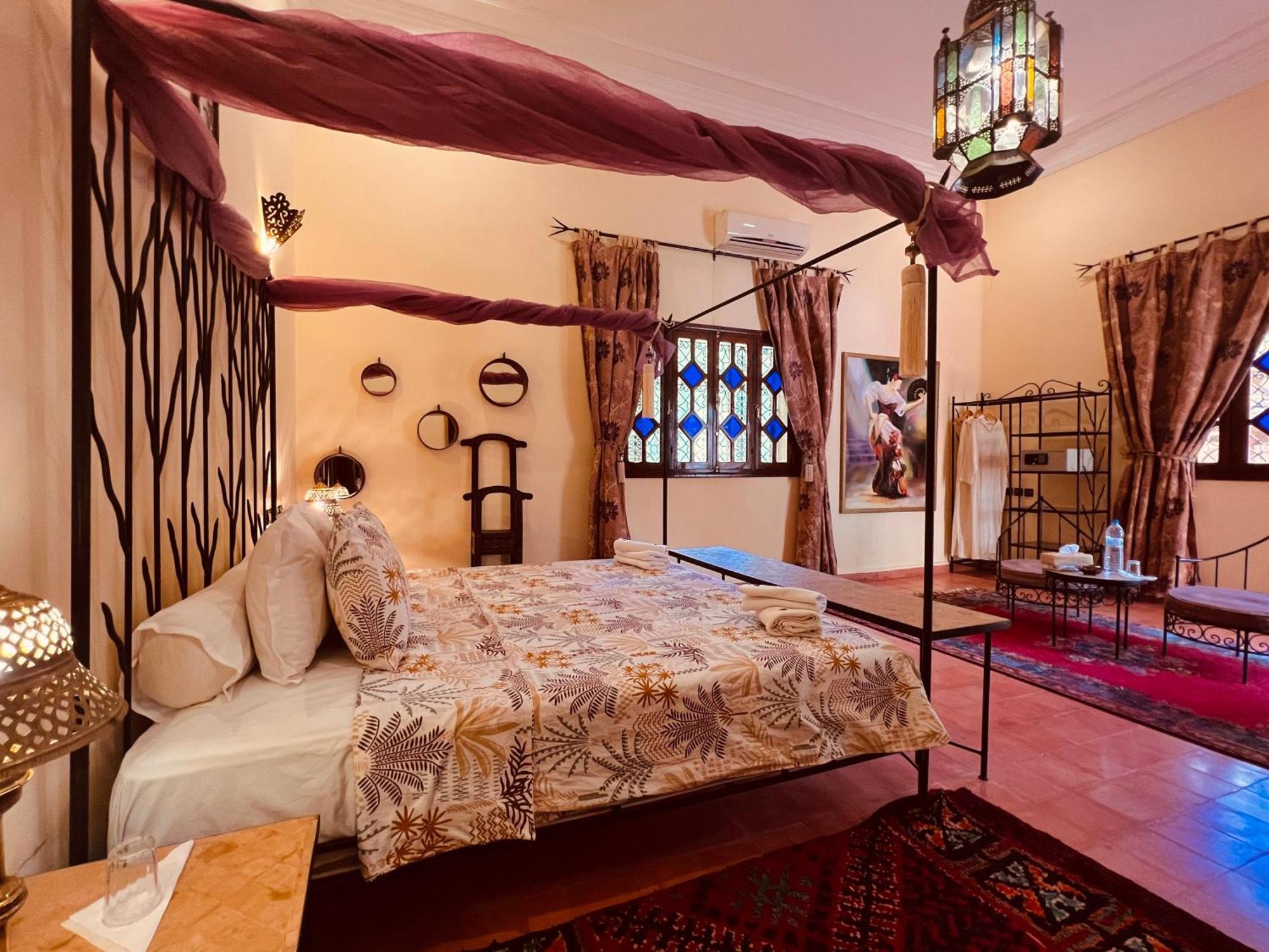 Riad Le Petit Jardin Загора Экстерьер фото