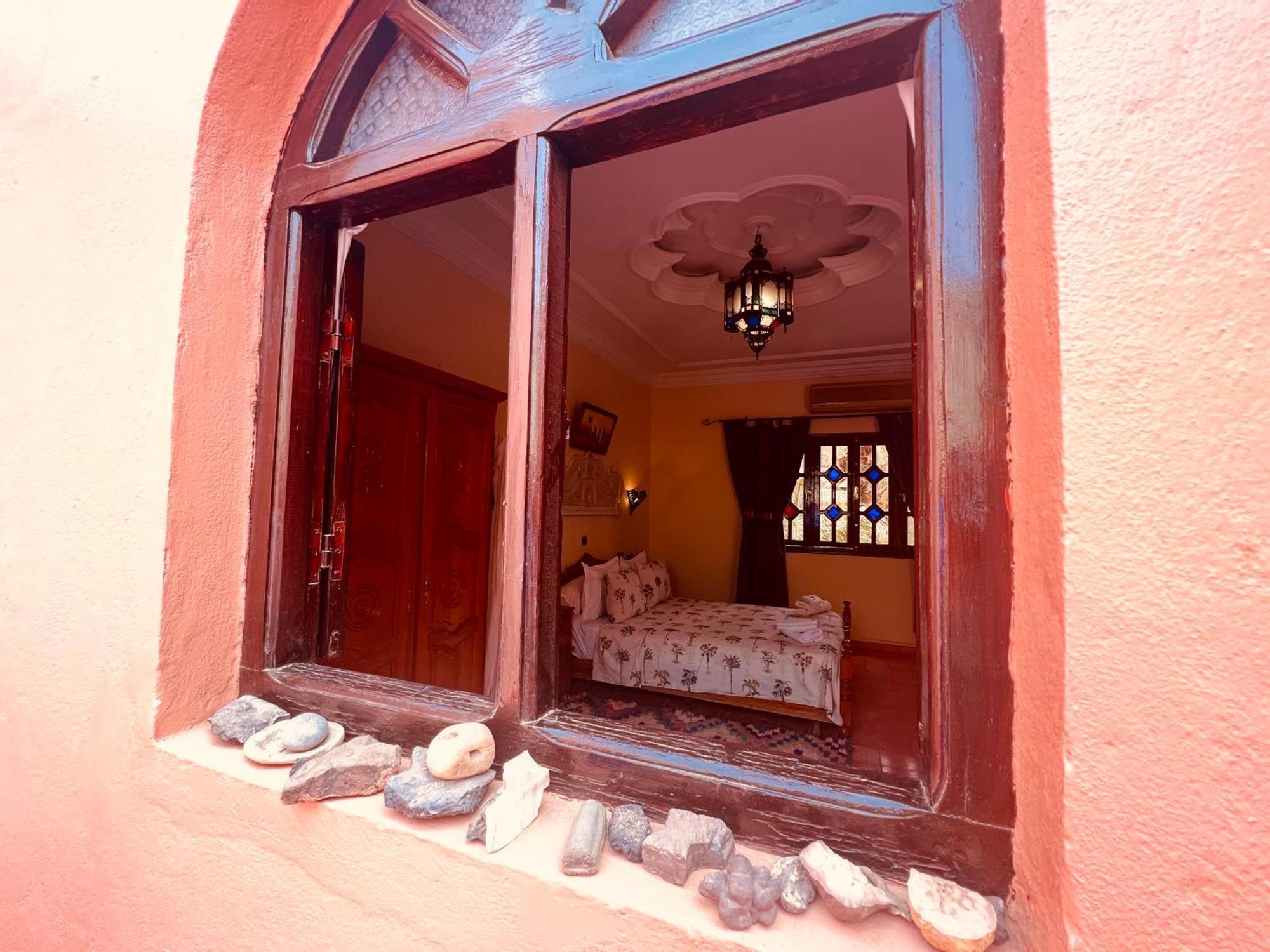 Riad Le Petit Jardin Загора Экстерьер фото