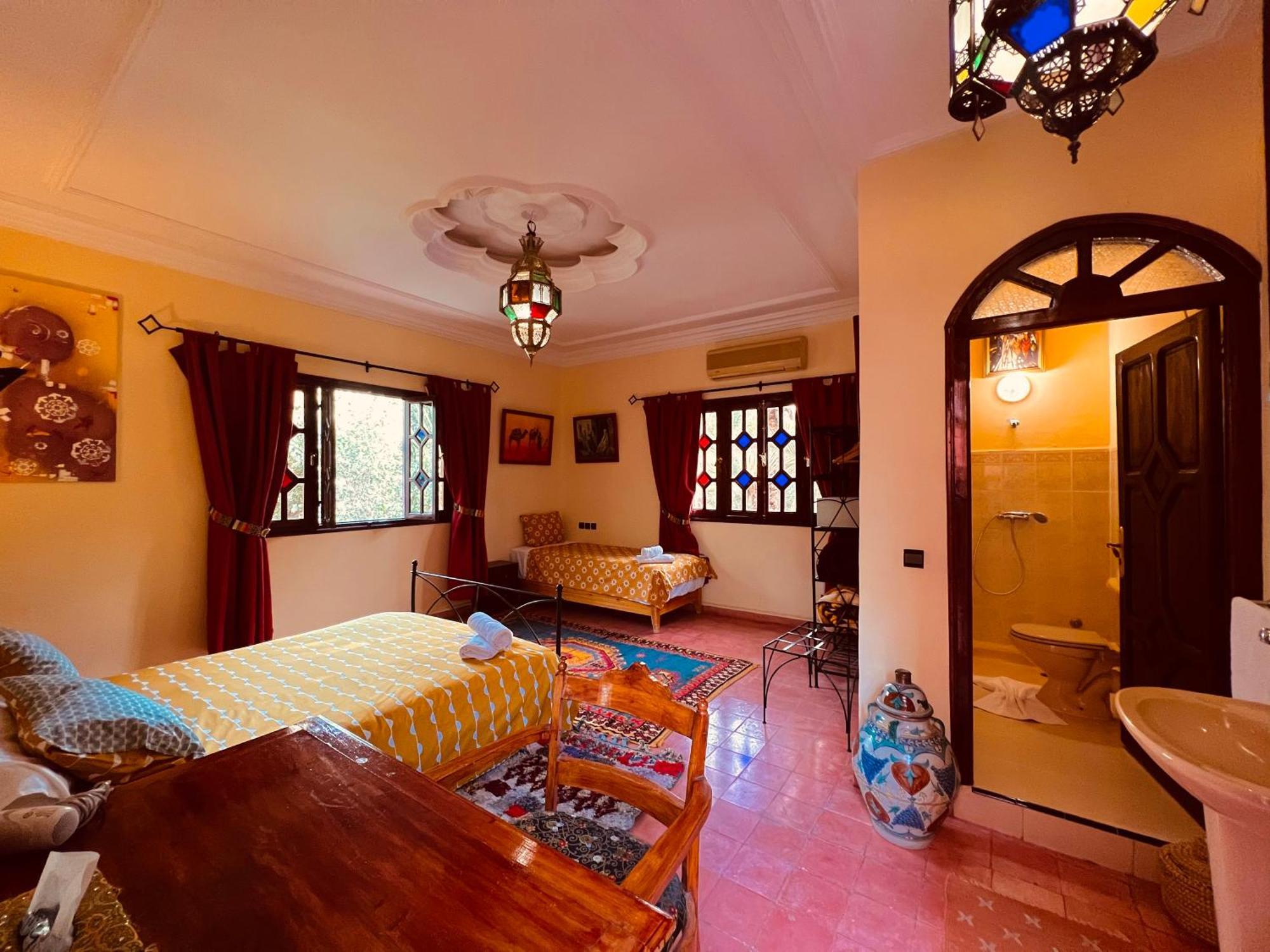 Riad Le Petit Jardin Загора Экстерьер фото