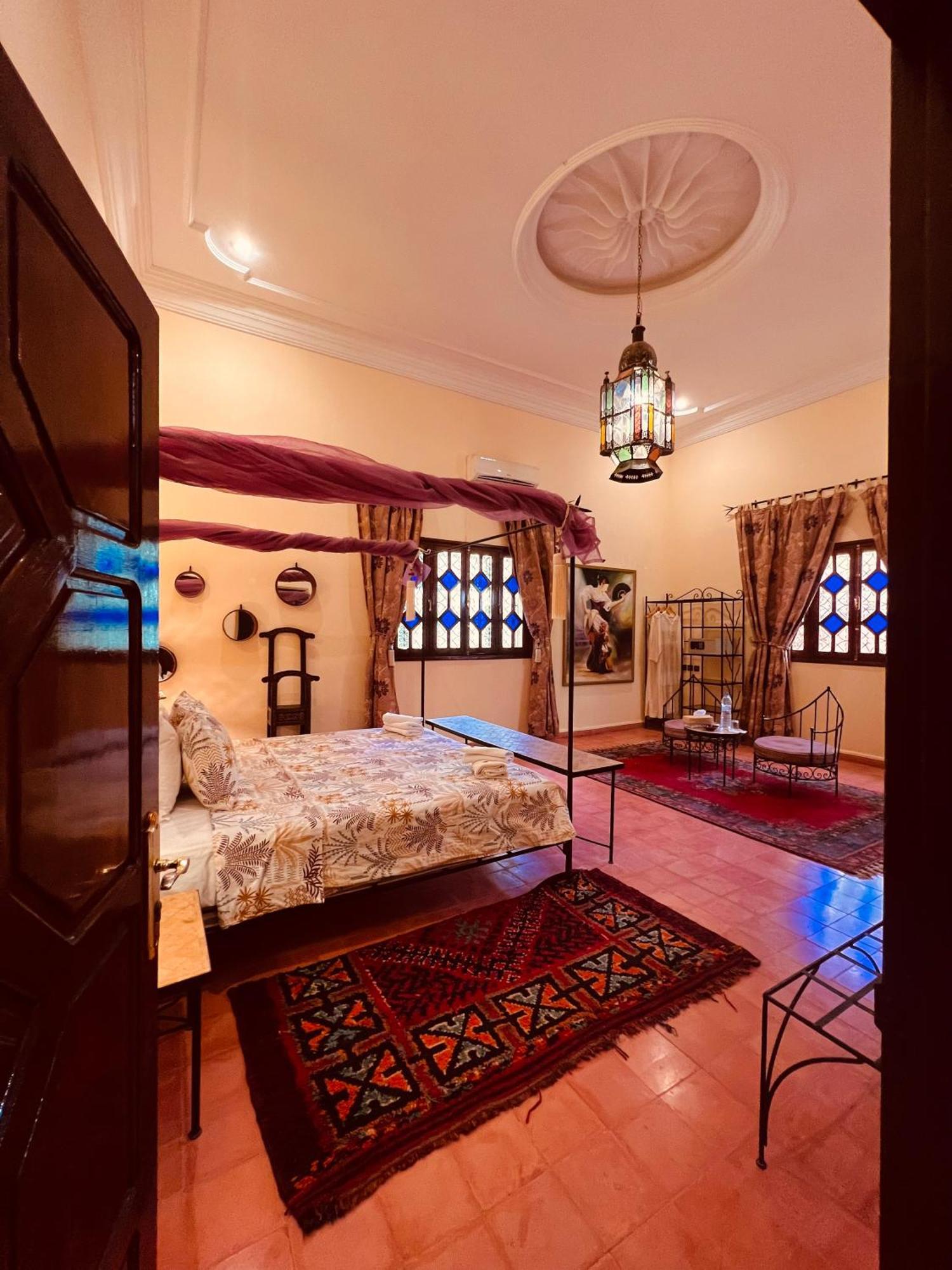 Riad Le Petit Jardin Загора Экстерьер фото