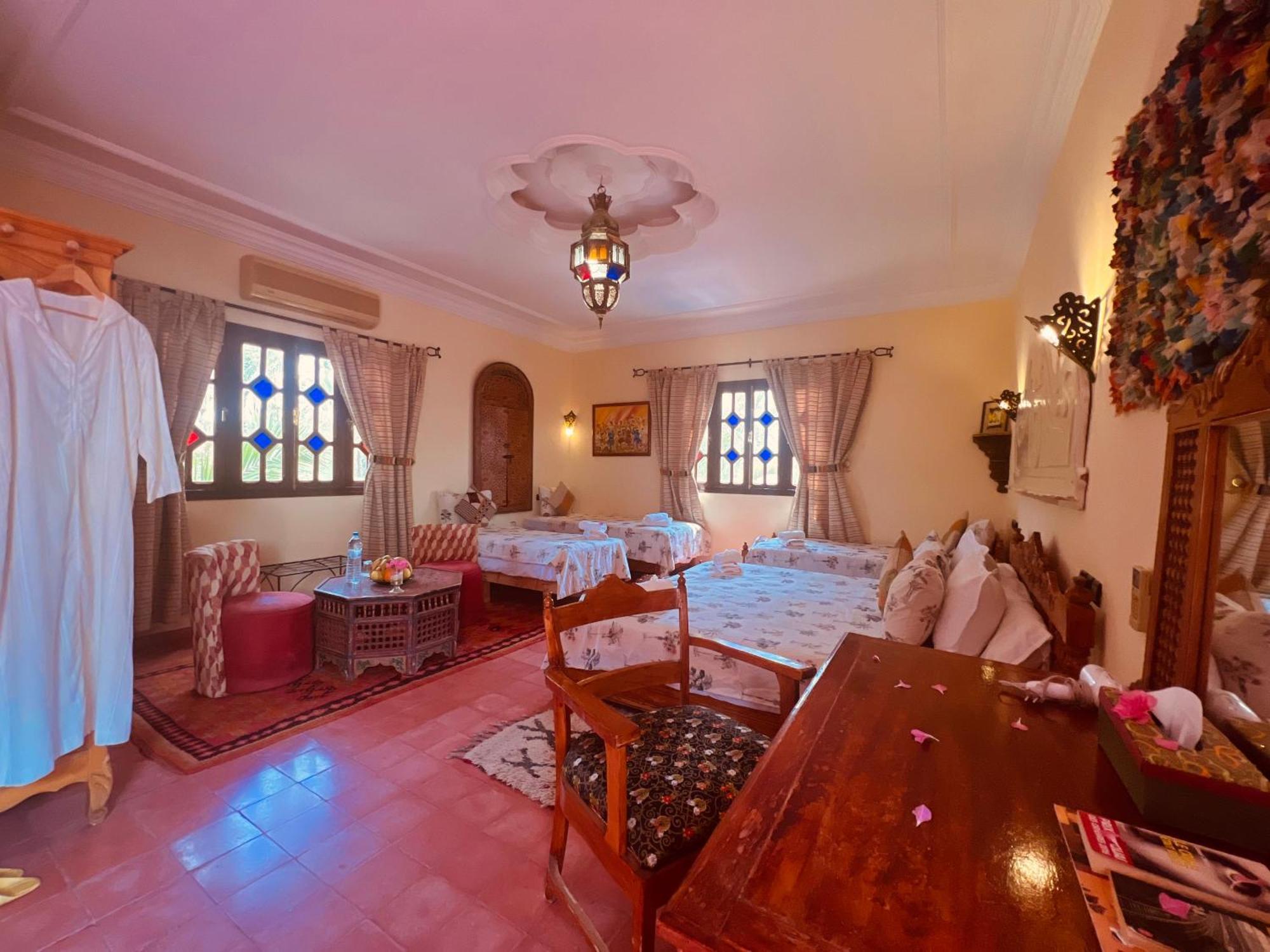 Riad Le Petit Jardin Загора Экстерьер фото