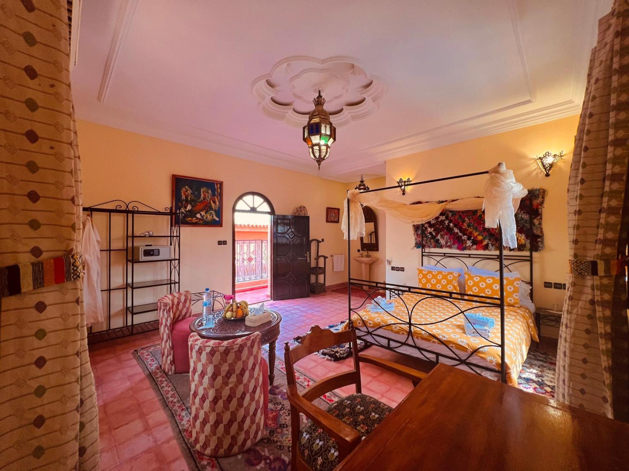 Riad Le Petit Jardin Загора Экстерьер фото
