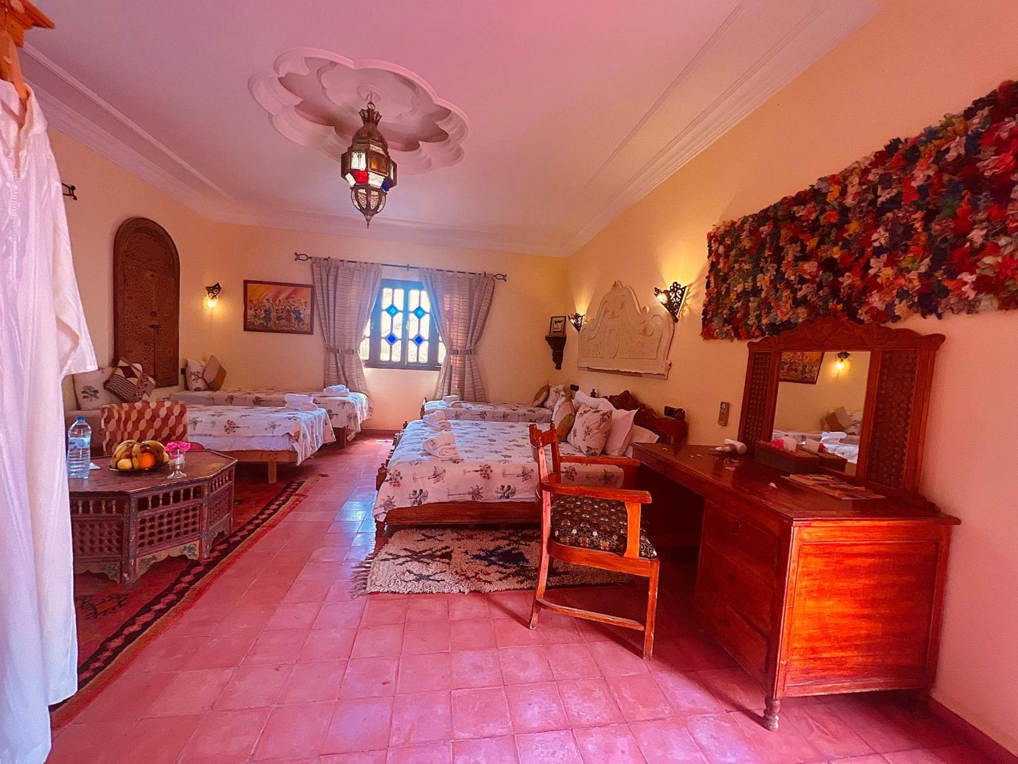 Riad Le Petit Jardin Загора Экстерьер фото
