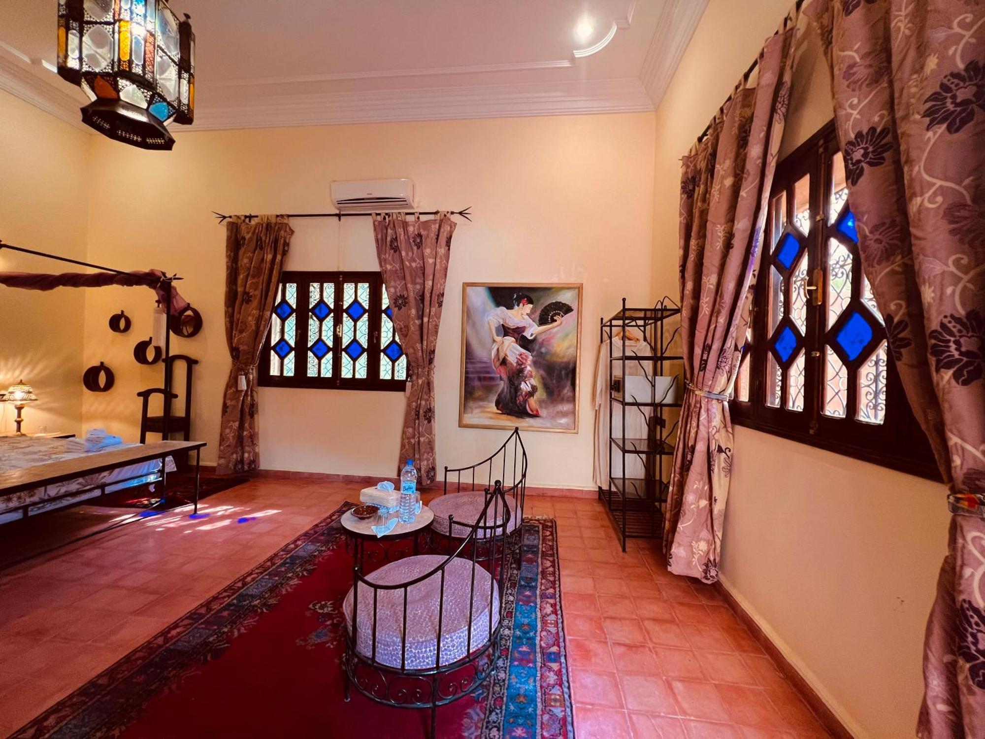 Riad Le Petit Jardin Загора Экстерьер фото