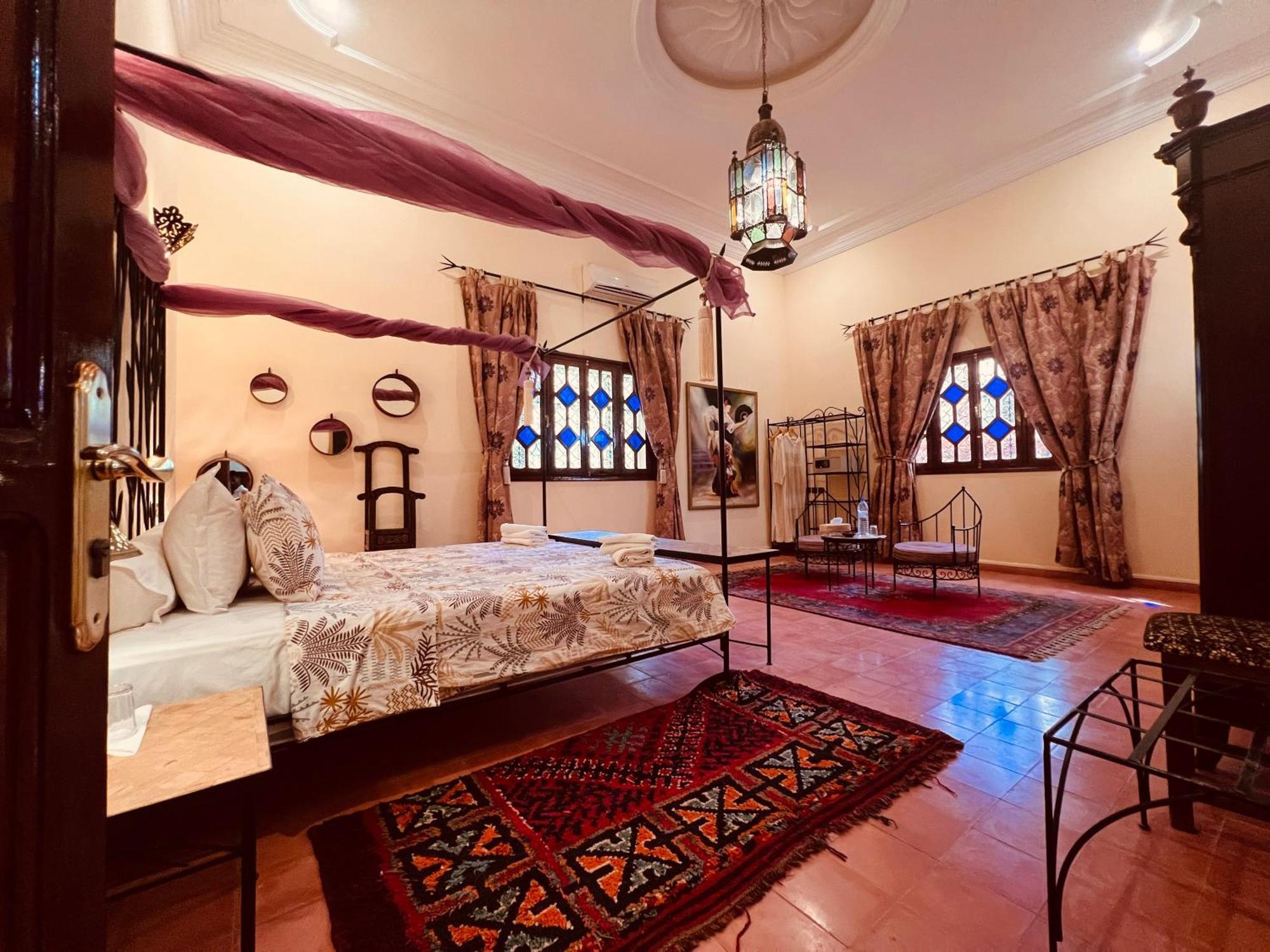 Riad Le Petit Jardin Загора Экстерьер фото